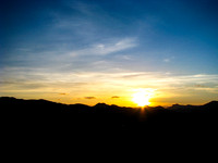 Sunset in the Pakaraimas