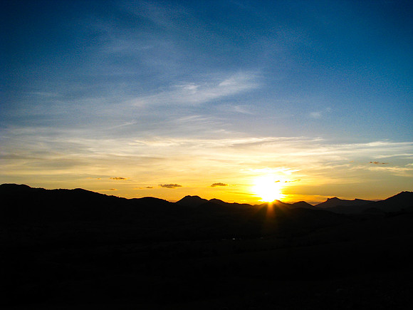 Sunset in the Pakaraimas