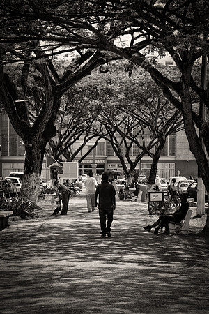 Walking down Main - 7531