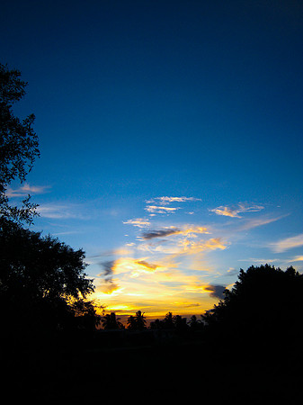 Sunset at Hope Beach
