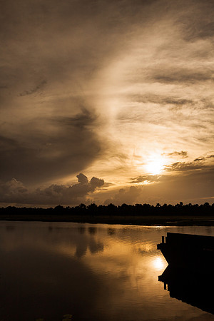 Pontoon Sunset