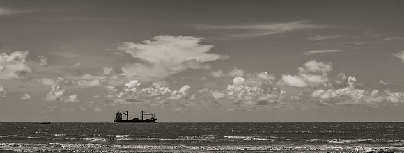 Out to sea