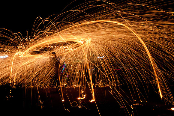 Spinning Steelwool