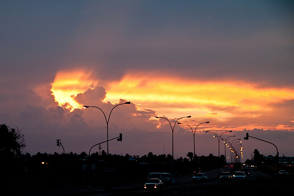 Rays over Georgetown - 3958